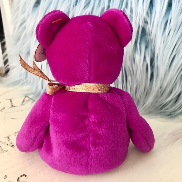TY Beanie Baby, Millennium, Bear, Vintage, 2000, Y2K, Nice Condition - Picture 3 of 11